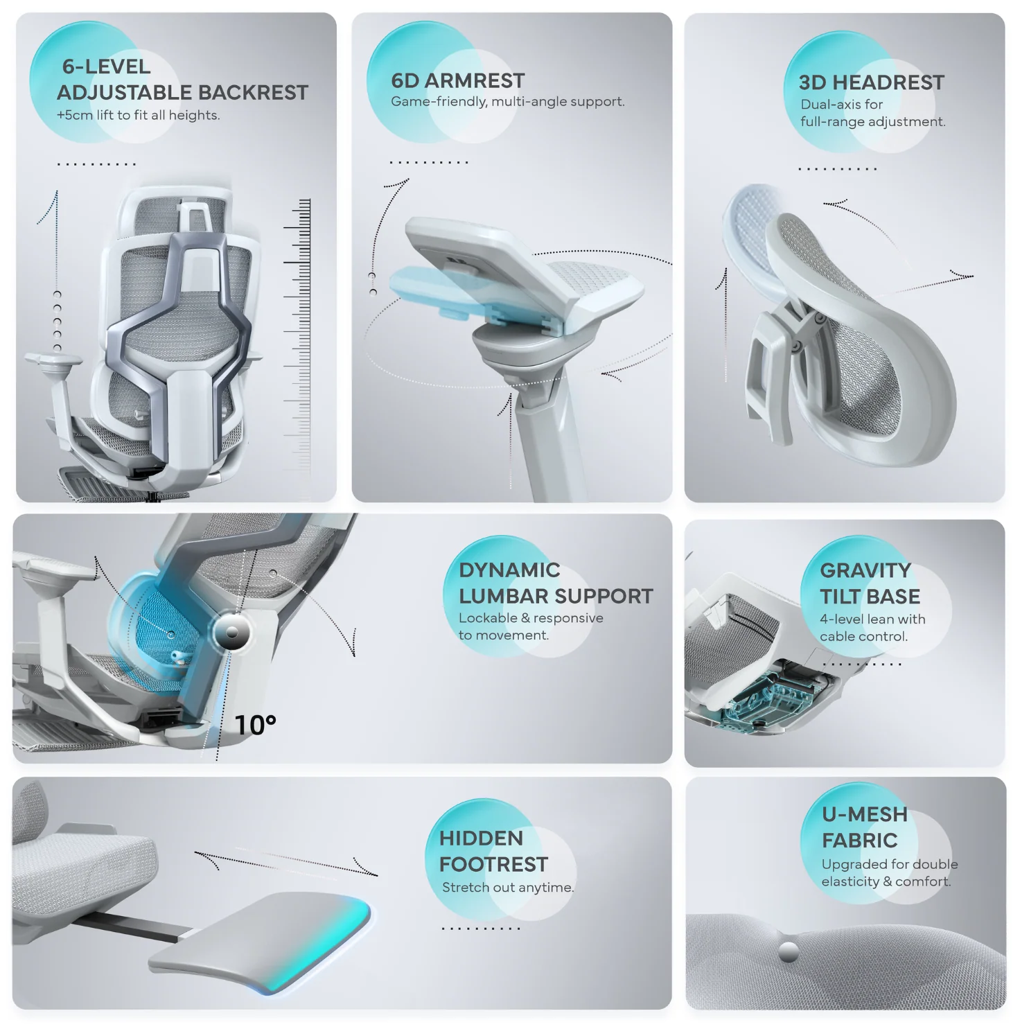 Nova APEX Ergonomic Office Gaming Chair - Image 3