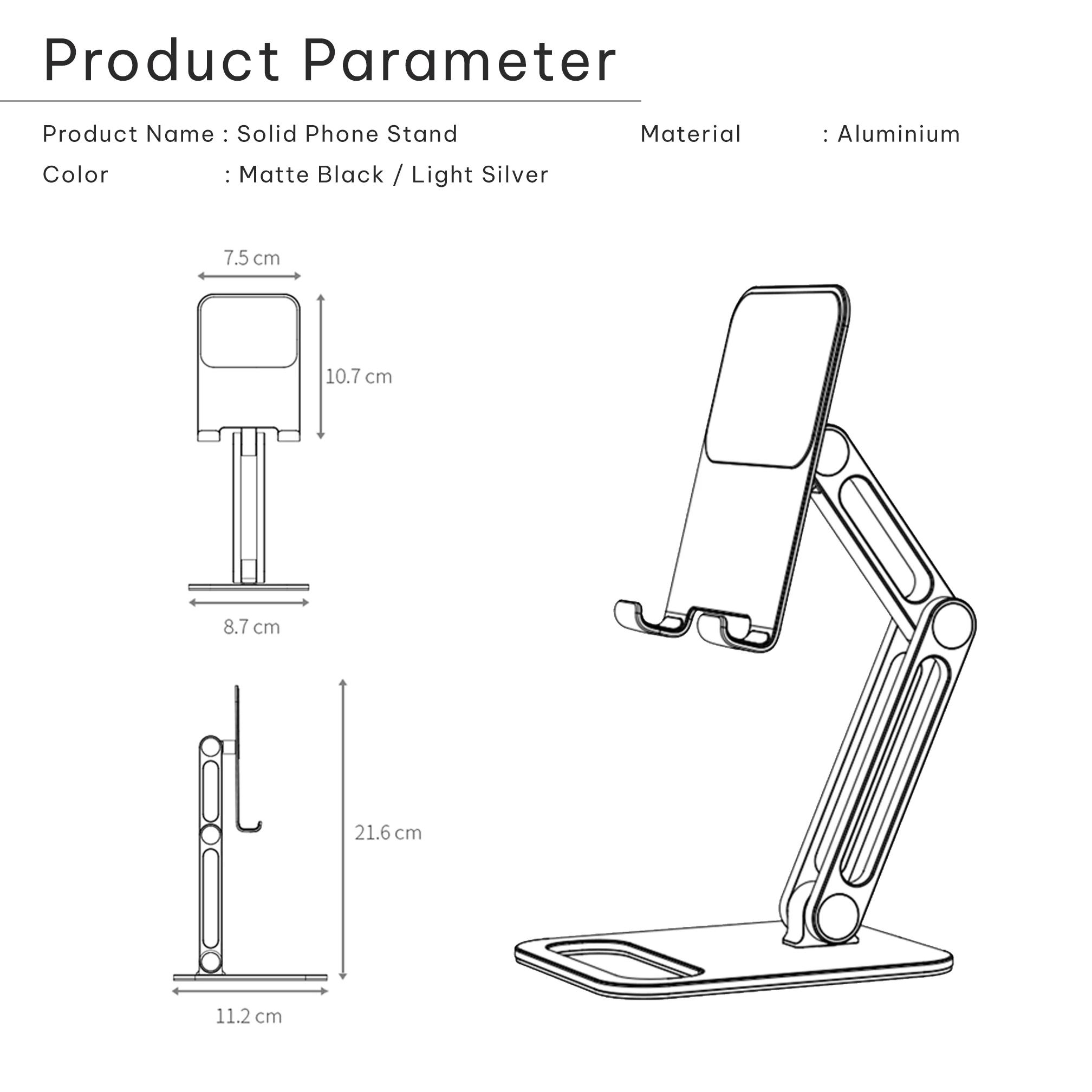 Solid Phone Stand - Image 6